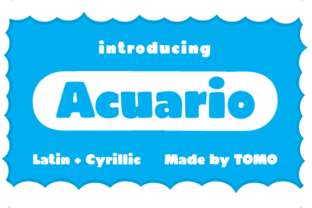 Acuario Font Review: A Playful Display Typeface for Web