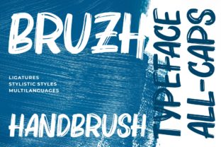 Bruzh Font: Authentic Script for Handmade Brands