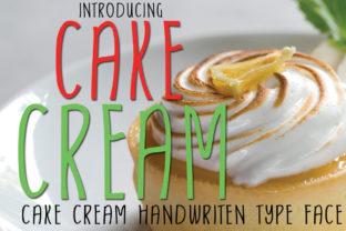 Cake Cream: The Sweetest Display Font for Digital Brands