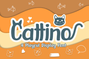 Cattino: The Display Font for Kitten Brands