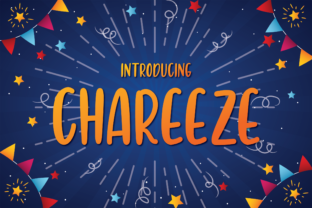 Chareeze: A Vibrant Display Font for Editorial Design