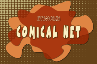 Comical Net: A Playful Display Font for Editors