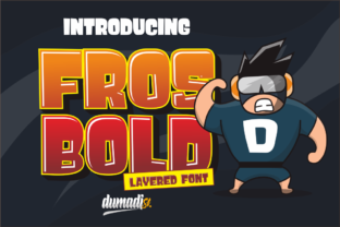 Fros Bold: A Playful Display Font for Memorable Branding