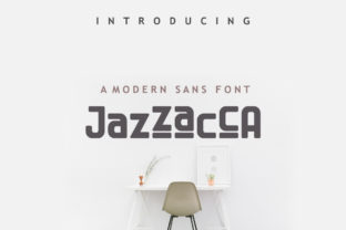 Jazzaca: A Playful Display Font for Branding
