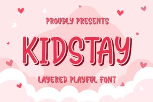 Kidstay: A Playful Display Font for Brand Identity