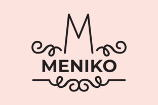 Meniko: A Display Font for Elegant Branding