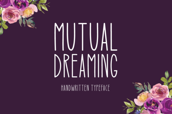 Mutual Dreaming: A Soft Display Font for Branding