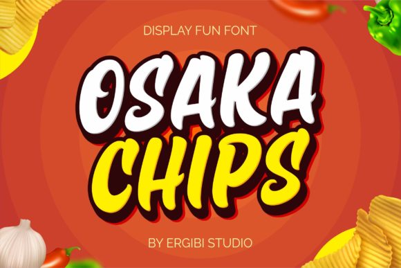 Osaka Chips Font Review for Bold Campaigns