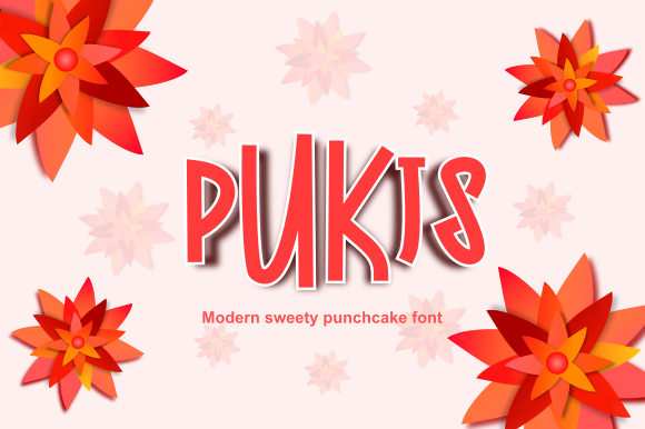 Pukis: A Playful Display Font for Web Design