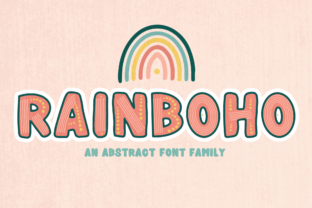 Rainboho: A Display Font for Modern Web Design
