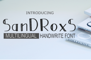 Sandroxs: A Cheerful Display Font for Modern Web Design