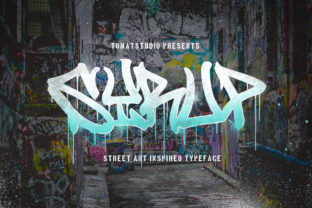 Syrup: A Graffiti Font for Bold Branding
