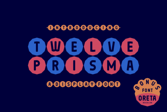 Twelve Prisma: A Modern Display Font for Bold Brands