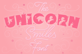 Unicorn Smiles: A Playful Display Font for Web Design