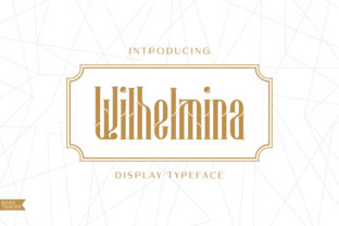 Wilhelmina: A Fresh Display Font for Editors